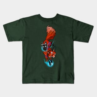 Magical Mask of Fox Kids T-Shirt